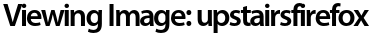 Viewing Image: upstairsfirefox